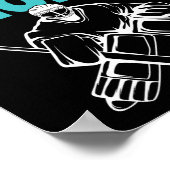Ice Hockey Goalie Shut Your Five Hole Hockey Kids  ポスター (角)