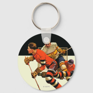 Ice Hockey Match キーホルダー