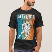 Ice Hockey Player Attitude Is Everything Tシャツ (正面)