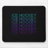Ice Hockey Retro  マウスパッド (正面)