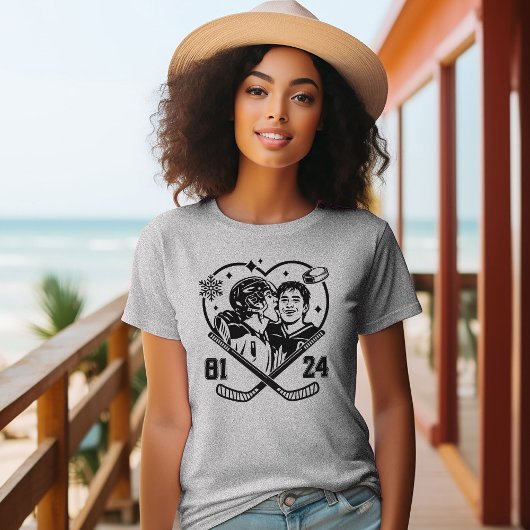 Ice hockey Romance Team Hollanov Shane & Ilya Book Tシャツ