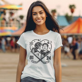 Ice hockey Romance Team Hollanov Shane & Ilya Book Tシャツ