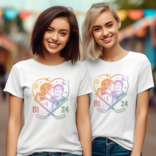 Ice hockey Romance Team Hollanov Shane & Ilya Book Tシャツ