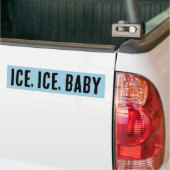 ICE ICE BABYステッカー バンパーステッカー (トラック上)