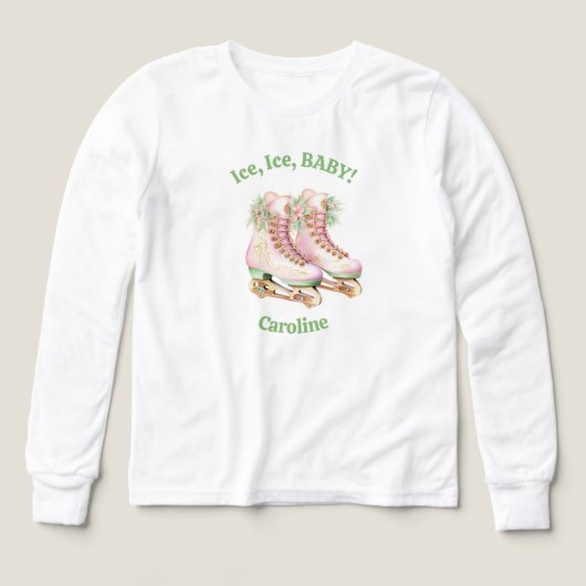 Ice Ice Baby - Figure Skating Shirt (デザイン正面)