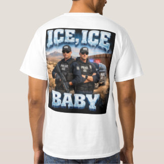 Ice Ice baby ice Tシャツ