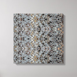 Ice Metal Fire II Stretched Canvas Print キャンバスプリント