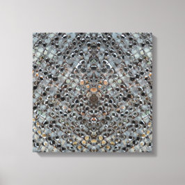 Ice Metal Fire III Stretched Canvas Print キャンバスプリント