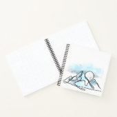 Ice mountain notebook ノートブック (内部)