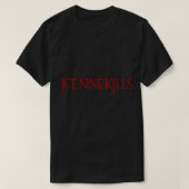 Ice Nine Killsロゴシール Tシャツ (デザイン正面)