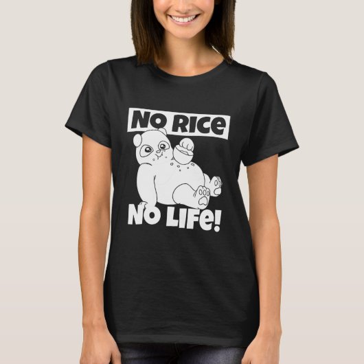 ice No Life Panda Rice Philippines Tシャツ (正面)