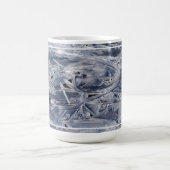 Ice Not ICE With Border コーヒーマグカップ (中央)