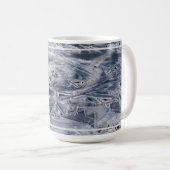 Ice Not ICE With Border コーヒーマグカップ (正面右)