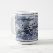 Ice Not ICE With Border コーヒーマグカップ (正面左)