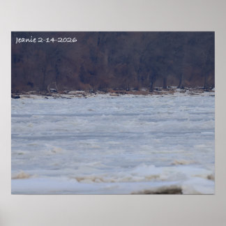 Ice on the Delaware River 2026 ポスター