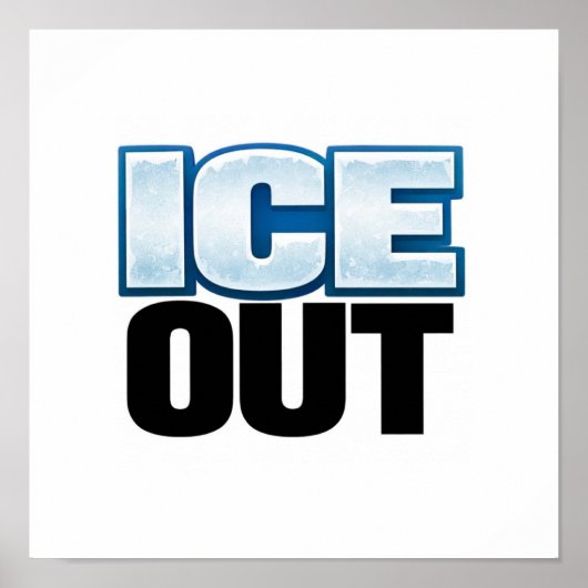 ICE OUTポスター ポスター (正面)