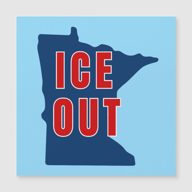 ICE OUT トランプ反対 (正面)