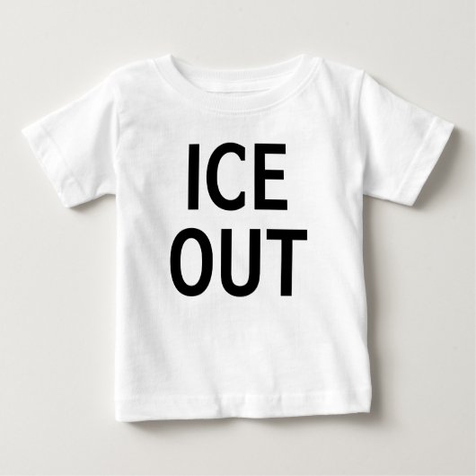 Ice Out ベビーTシャツ (正面)