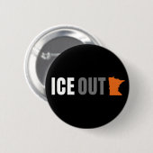 ICE OUT 反トランプ アメリカ 缶バッジ (正面&裏面)