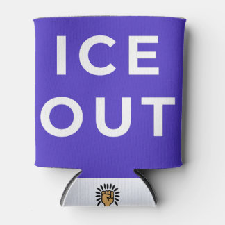 ICE OUT 缶クーラー | 移民の正義を求める抗議