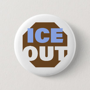 ICE OUT 缶バッジ