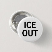 Ice Out Anti-Ice Button Pin 缶バッジ (正面&裏面)