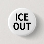 Ice Out Anti-Ice Button Pin 缶バッジ (正面)