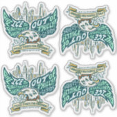 ICE Out / Go Birds Stickers シール (正面)