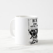 ICE Out of My City コーヒーマグ コーヒーマグカップ (正面左)