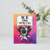 ICE+Out+of+My+City+ポストカード ポストカード (スタンド正面)