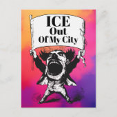 ICE+Out+of+My+City+ポストカード ポストカード (正面)