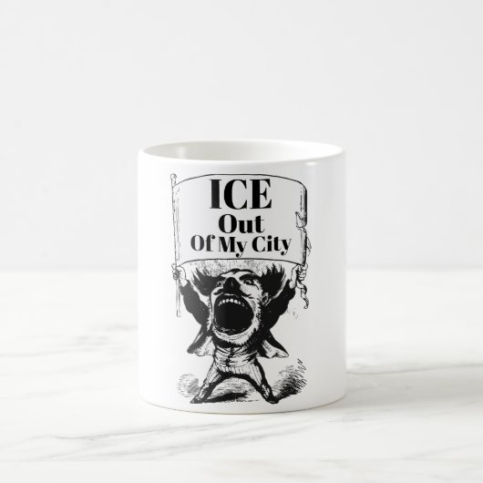 ICE Out of My City Coffee Mug コーヒーマグカップ (中央)