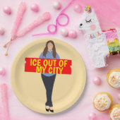 Ice Out of My City Paper Plate ペーパープレート (パーティー)