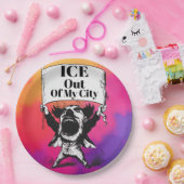 ICE Out of My City Paper Plate ペーパープレート (パーティー)