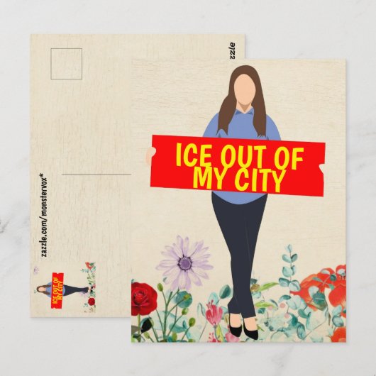 Ice Out of My City Postcard ポストカード (正面/裏面)