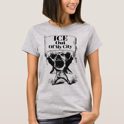 ICE+Out+of+My+City+Tシャツ Tシャツ (正面)