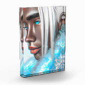 Ice Prince Melanin Black Boy Magic Bruh Winter Bro フォトブロック (左)