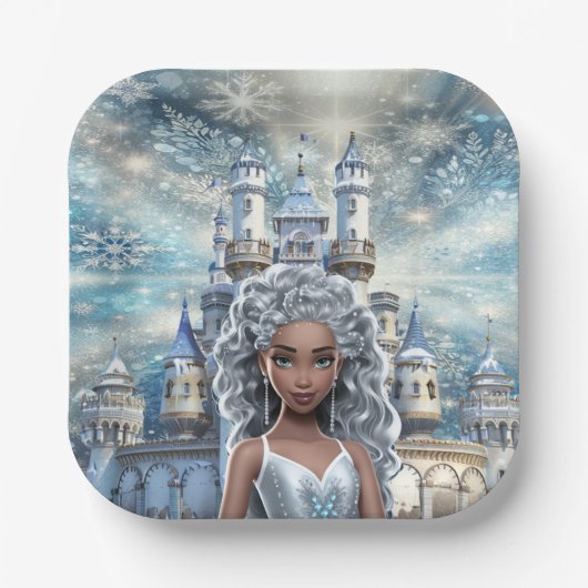 Ice Princess ペーパープレート (正面)