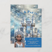 Ice Princess 招待状 (正面/裏面)