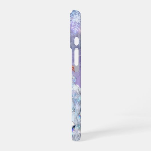 Ice Princess iPhone 16 Case – Magical Winter Queen iPhone 16ケース (左側面)
