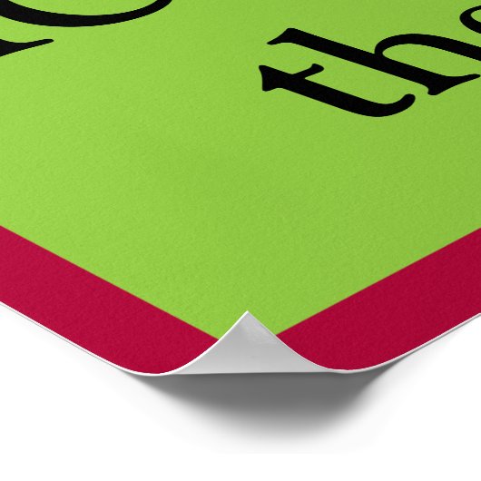 ICE Respect Rule of Law ポスター (角)