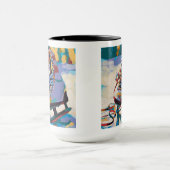 Ice skates Painting - Gift for Holiday マグカップ (中央)