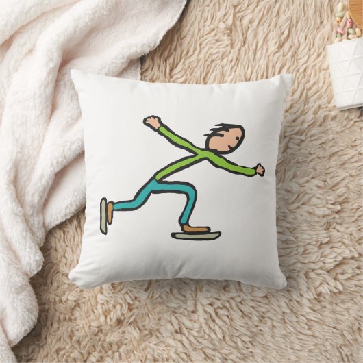 Ice Skating クッション (ブランケット)