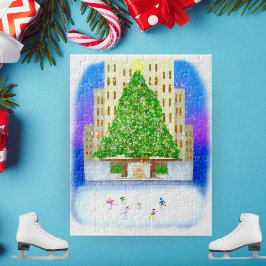 Ice Skating At Rockefeller Center ジグソーパズル