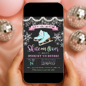 Ice Skating Birthday Invitation 招待状