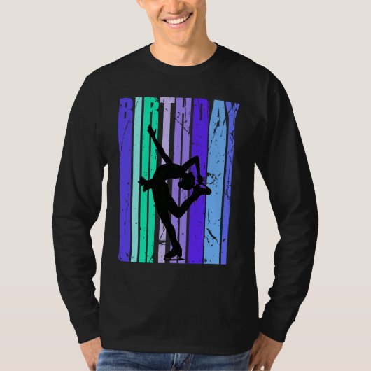 Ice Skating Girls Dancing Daughter Queen Season Te Tシャツ (正面)
