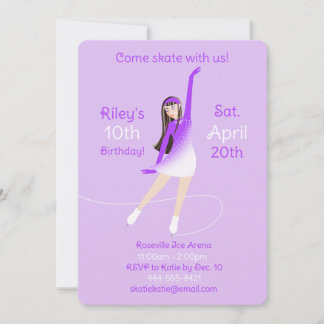 Ice Skating Party Invitation 招待状