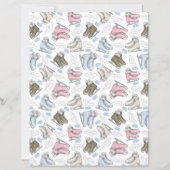 Ice Skating Scrapbook Paper (正面)