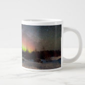 Ice & Snow | Aurora Polaris Murmansk, Iceland ジャンボコーヒーマグカップ (右)