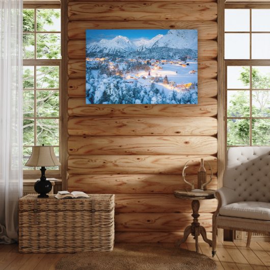 Ice & Snow | Graubunden, Engadin, Switzerland キャンバスプリント